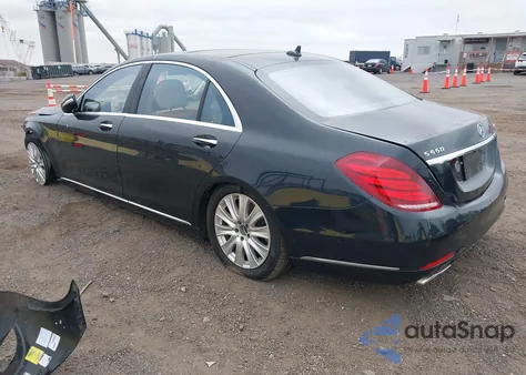 2015 Mercedes-Benz S 550 из США, поврежденный, VIN WDDUG8CB7FA138507